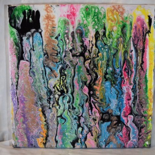 Abstract Fluid Artwork